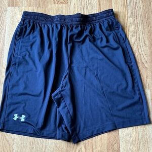 Under Armour Men’s Black HeatGear Athletic Shorts Lightweight Size XL